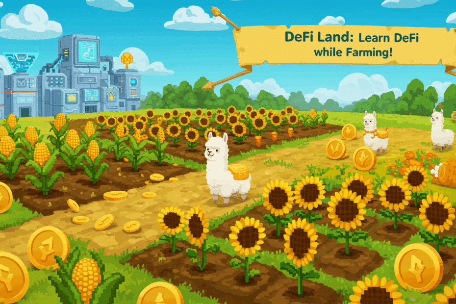 DeFi Land完全攻略：農業ゲームでDeFiを学ぶ次世代GameFi！【2025年最新】