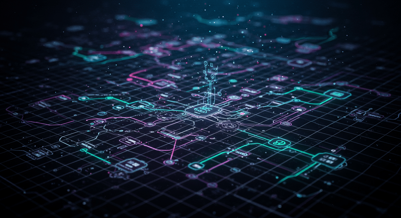 AI testing, test automation, CI/CD
 AI technology illustration
