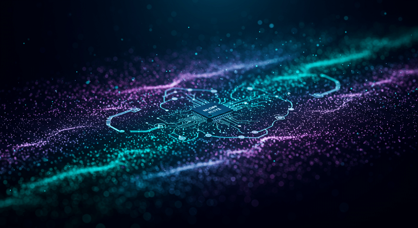 Future potential of AI, metadata-driven, MLOps
 represented visually