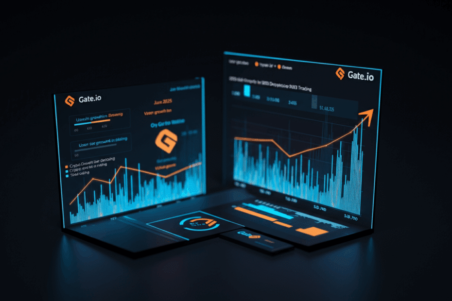 Gate.io Soars: 30M+ Users & Dominates Derivatives in June 2025