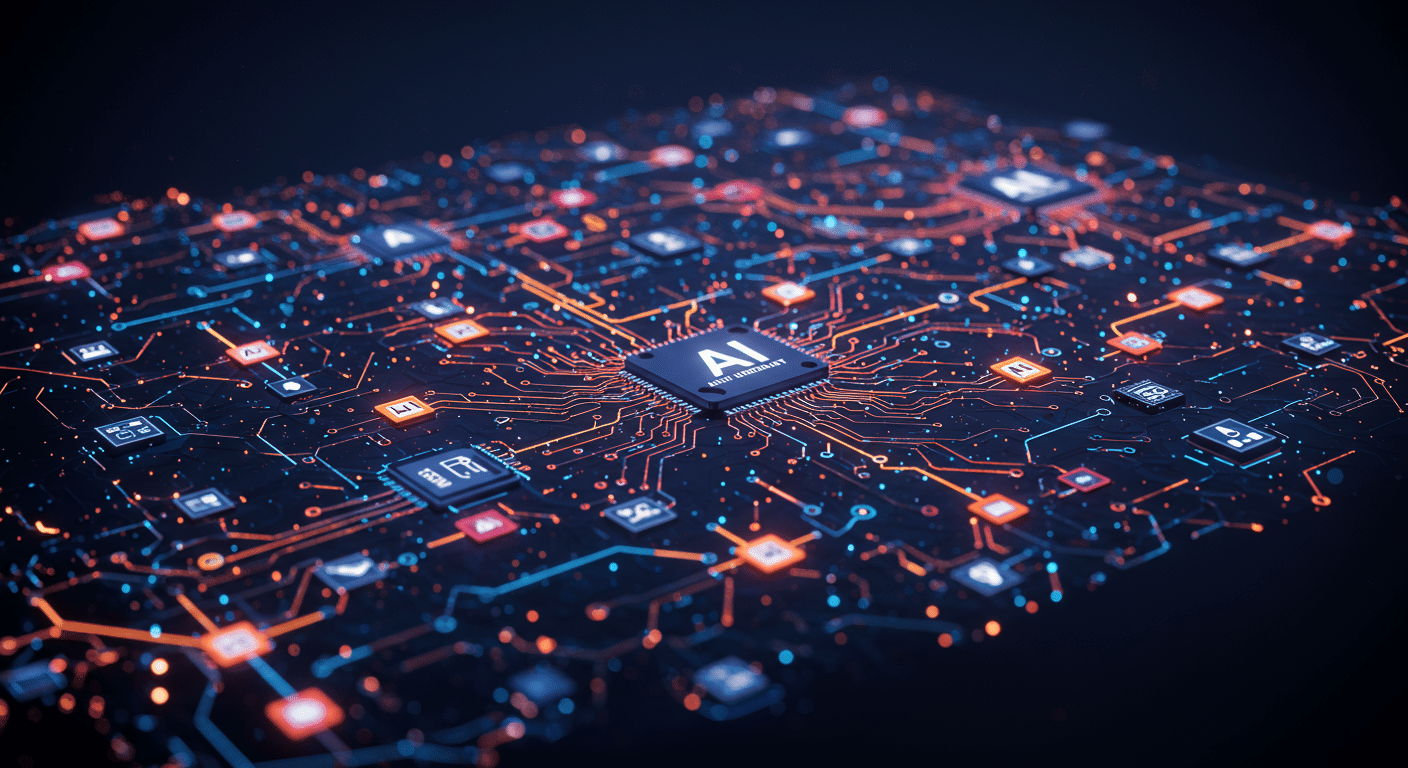 AI models, White House, executive order
 AI technology illustration
