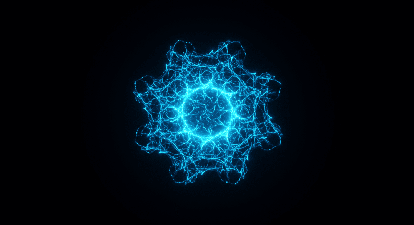 Eye-catching visual of Generative AI and AI technology vibes