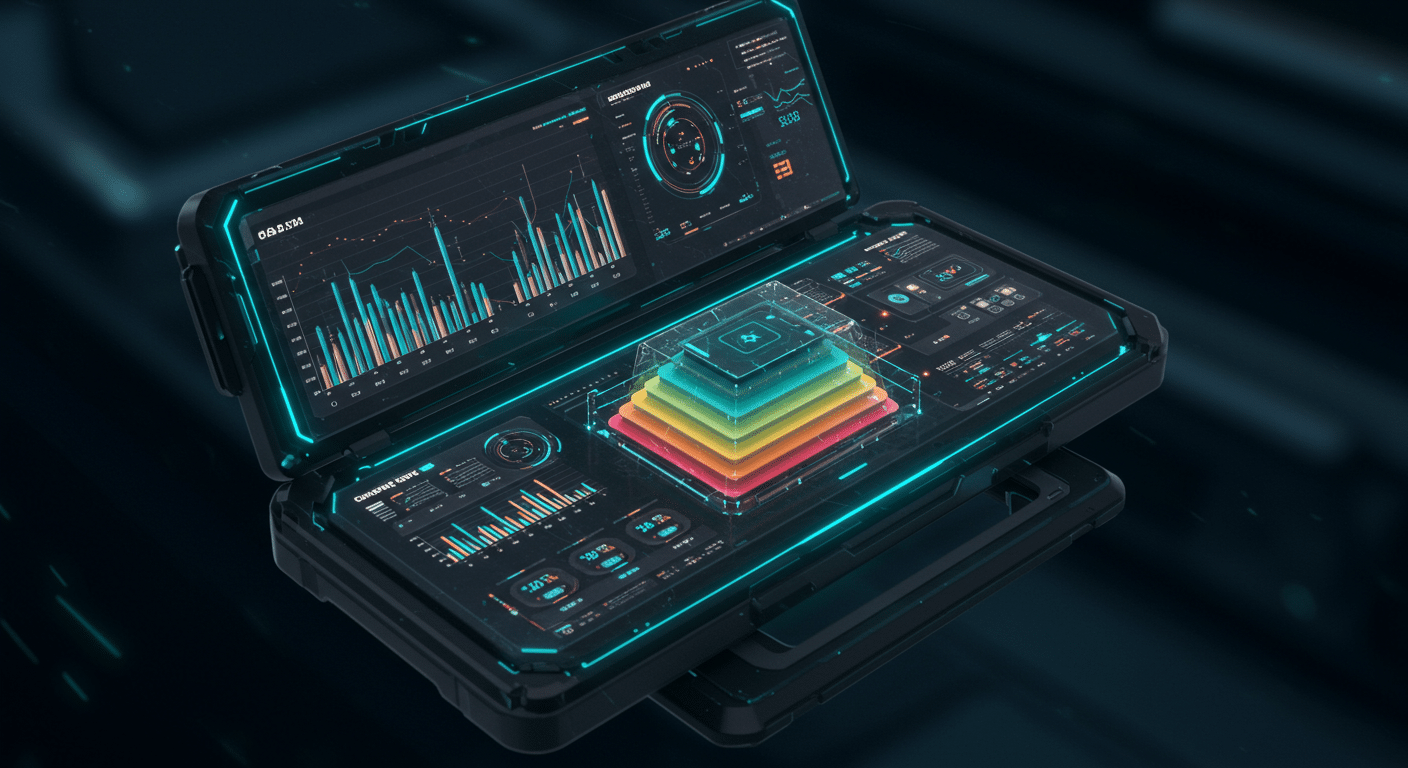 Generative AI AI technology illustration