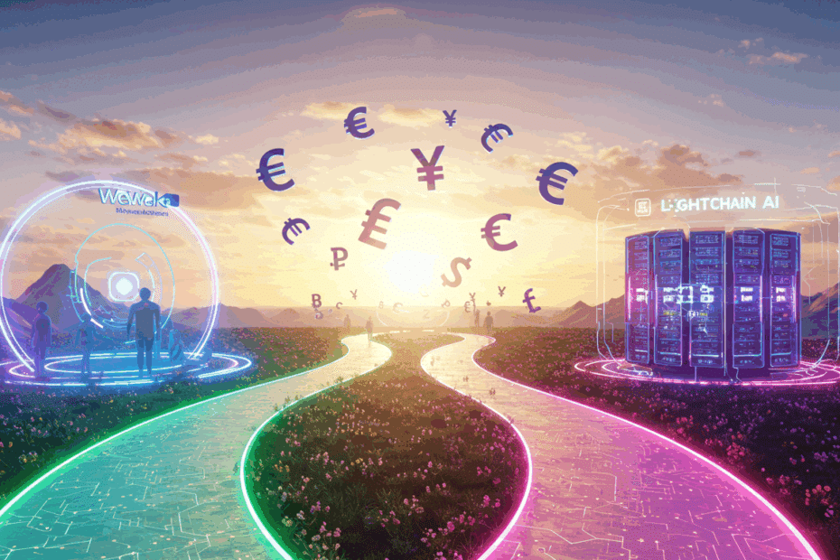 2025年仮想通貨プレセール最前線：WeWakeとLightchain AI徹底解説