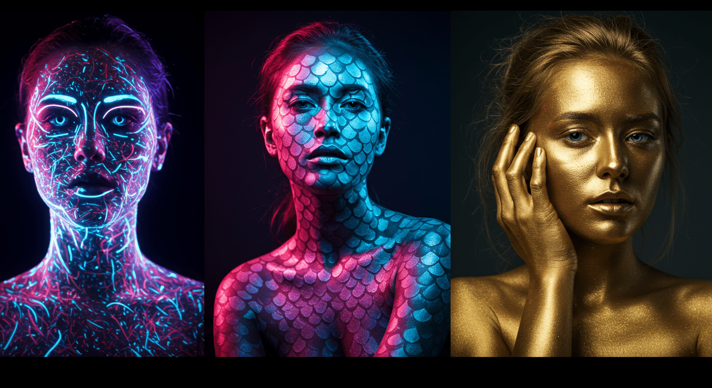 Eye-catching visual of skin, evolves
 and lifestyle vibes
