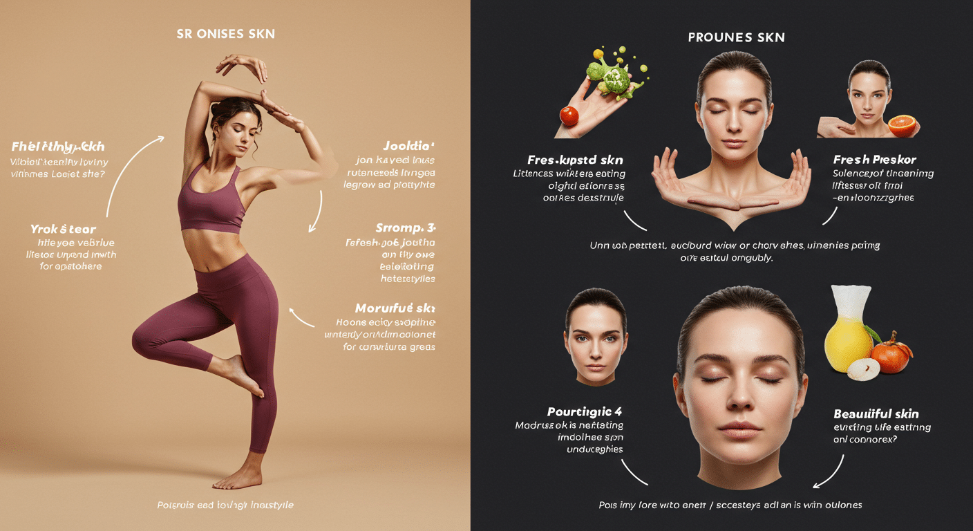 Eye-catching visual of Skin, longevity
 and lifestyle vibes