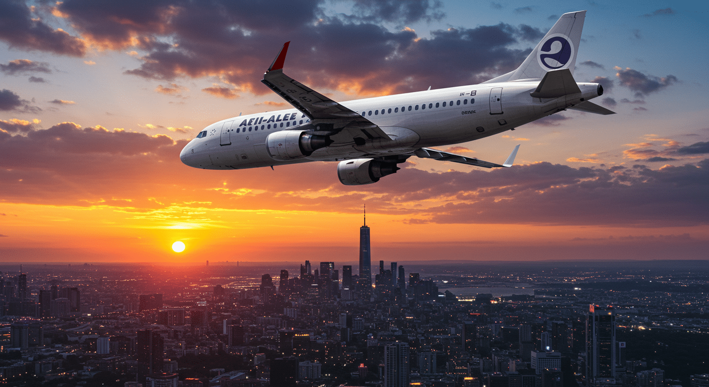 Eye-catching visual of airplane, aches
 and lifestyle vibes