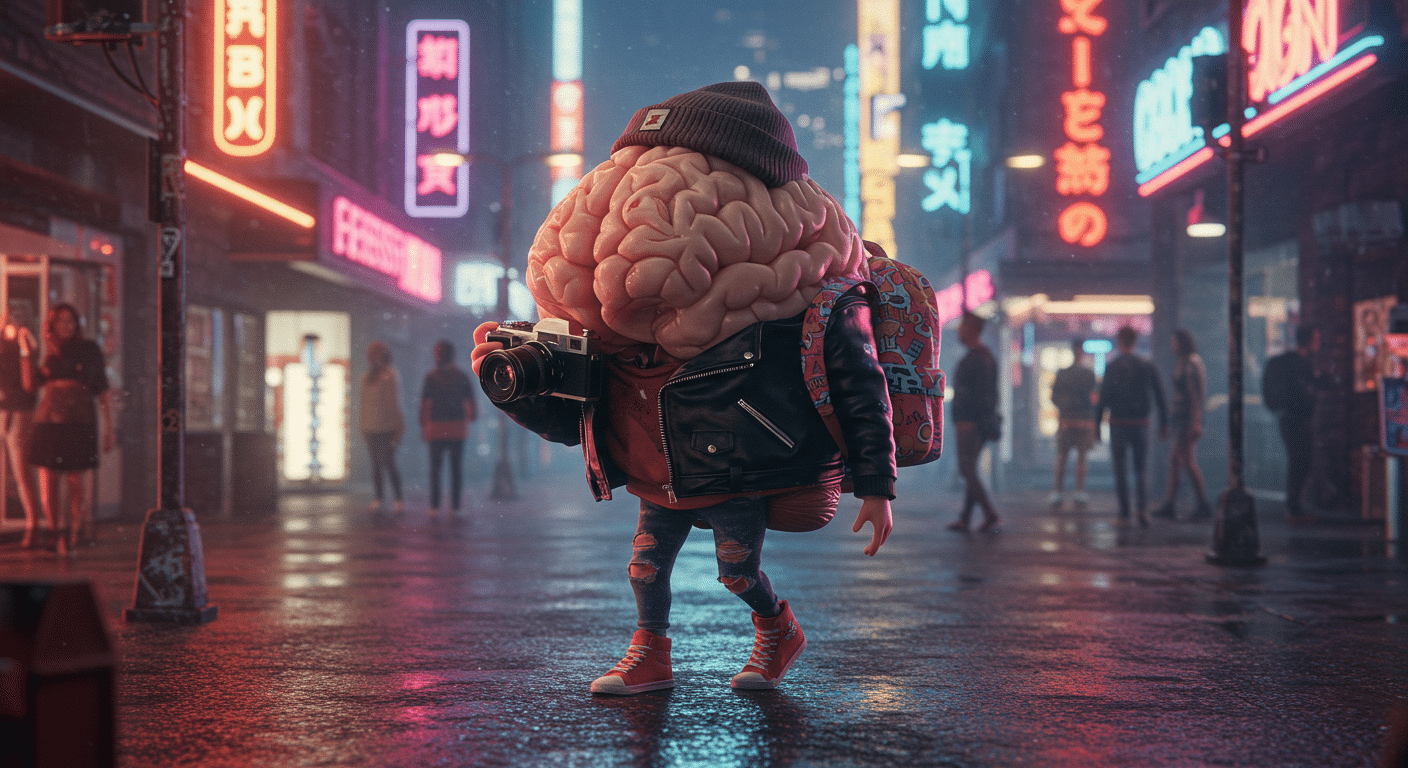 Eye-catching visual of Brain, Shape
 and lifestyle vibes
