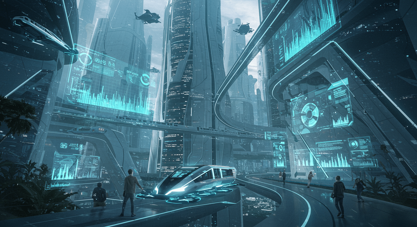 Future potential of safety, speed
 represented visually