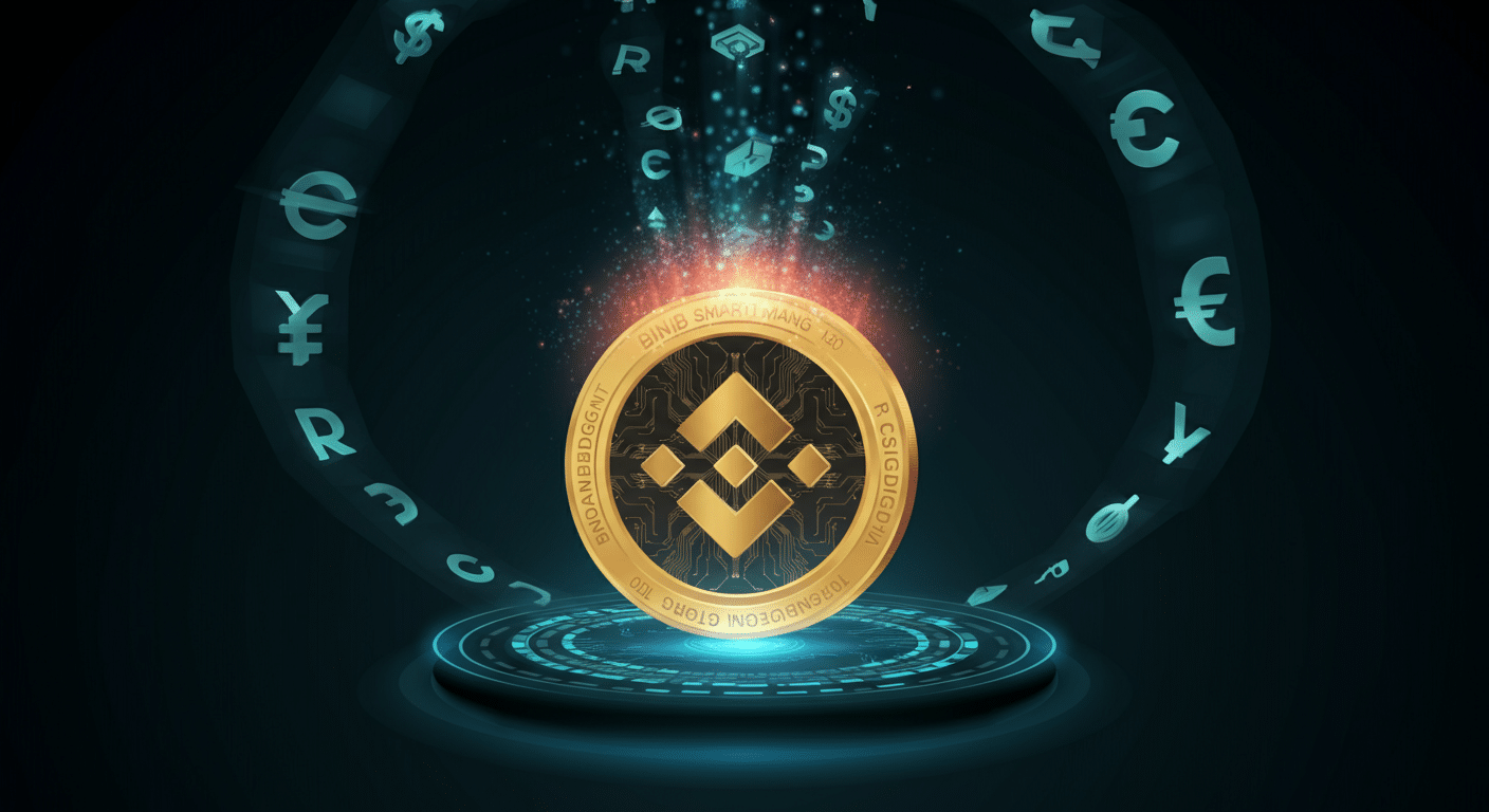 Eye-catching visual of Binance Bridged USDC (BNB Smart Chain) USDC and cryptocurrency vibes