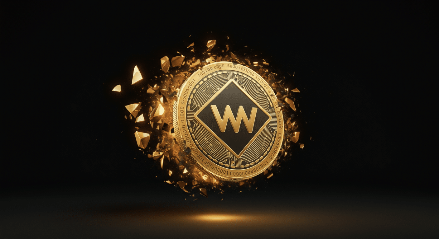 Eye-catching visual of Wrapped BNB WBNB and cryptocurrency vibes