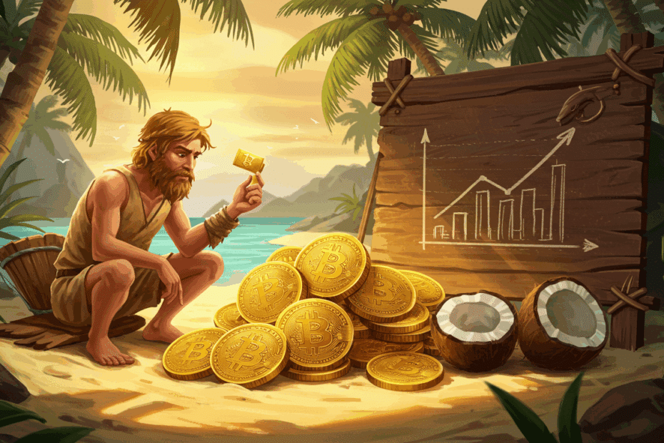 ロビンソン・クルーソーも理解した！お金の本質と価値：仮想通貨時代のマネー思考