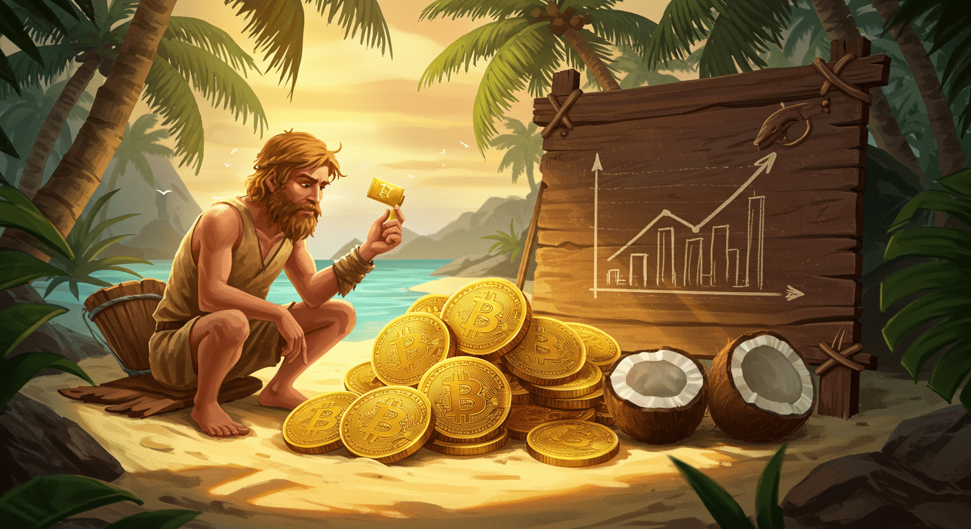 ロビンソン・クルーソーも理解した！お金の本質と価値：仮想通貨時代のマネー思考