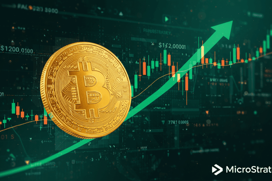 ビットコイン価格が12万ドル突破！マイケル・セイラー戦略、1800万ドル相当のBTC購入！