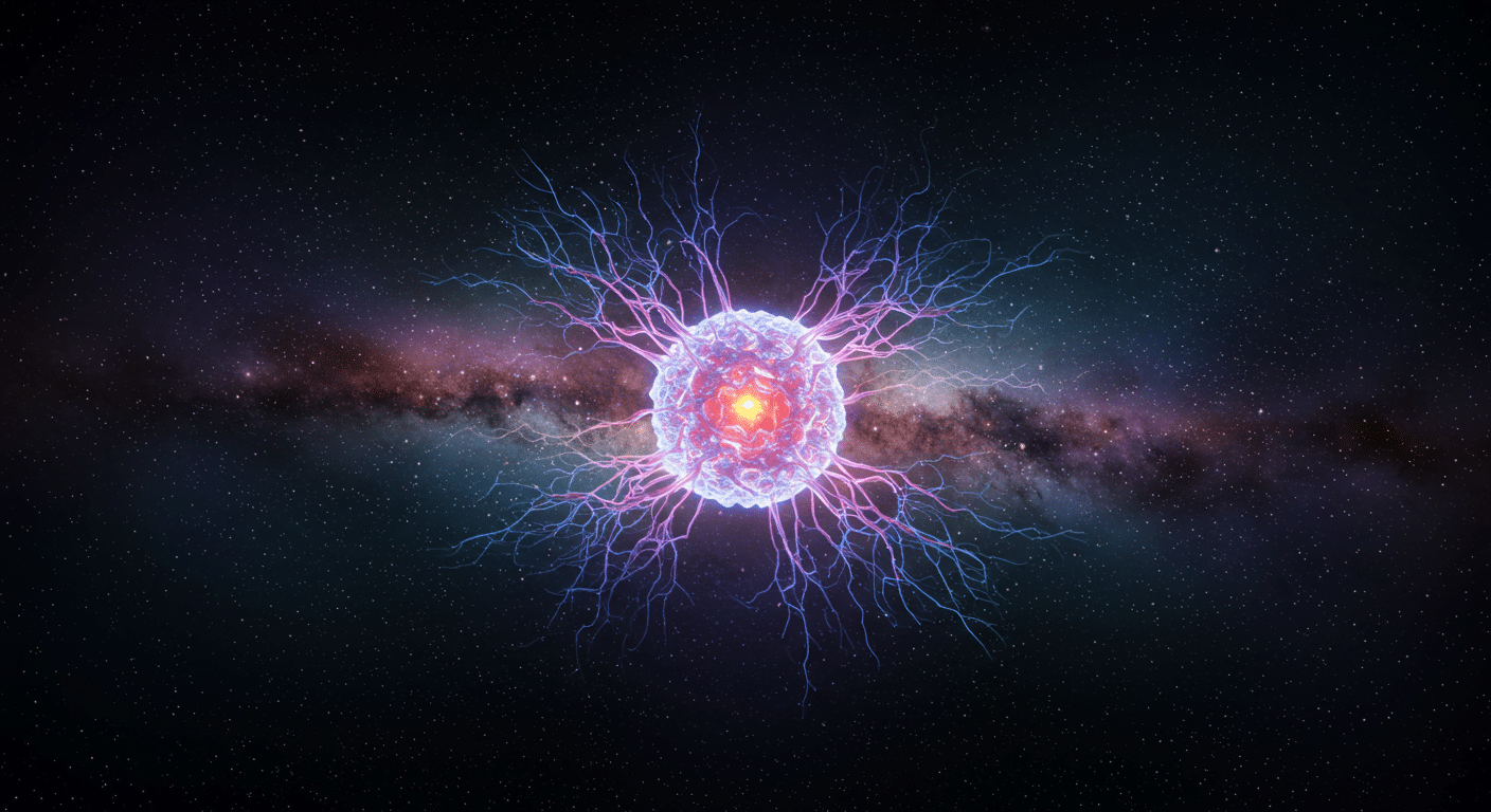 Eye-catching visual of Poe (Quora) and AI technology vibes