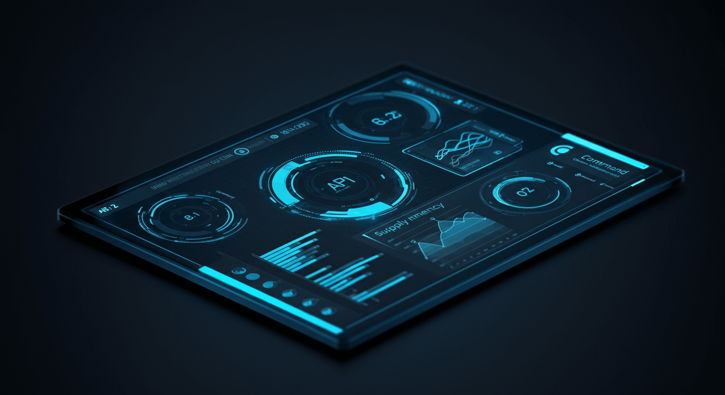 Future potential of AI and Supply Chain represented visually