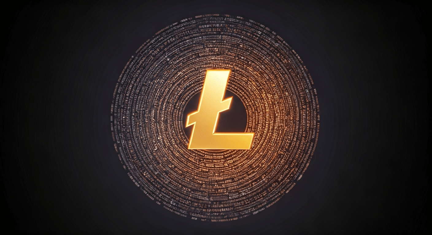 Litecoin LTCの世界観と仮想通貨らしさが伝わるビジュアル