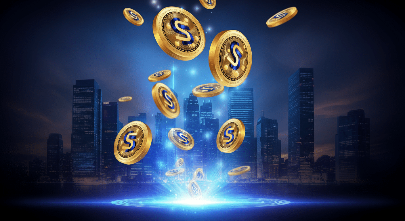 USDS の世界観と仮想通貨らしさが伝わるビジュアル
