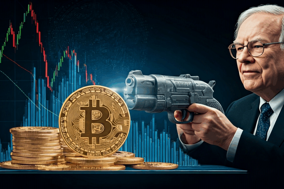 ビットコイン暴落！Strive ($ASST) がウォーレン・バフェットの「象の銃」を放った？