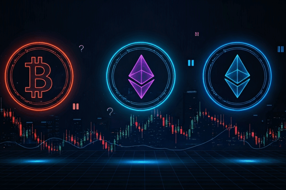 Crypto Market Hesitation: BTC, ETH, and TON's Uncertain Moves