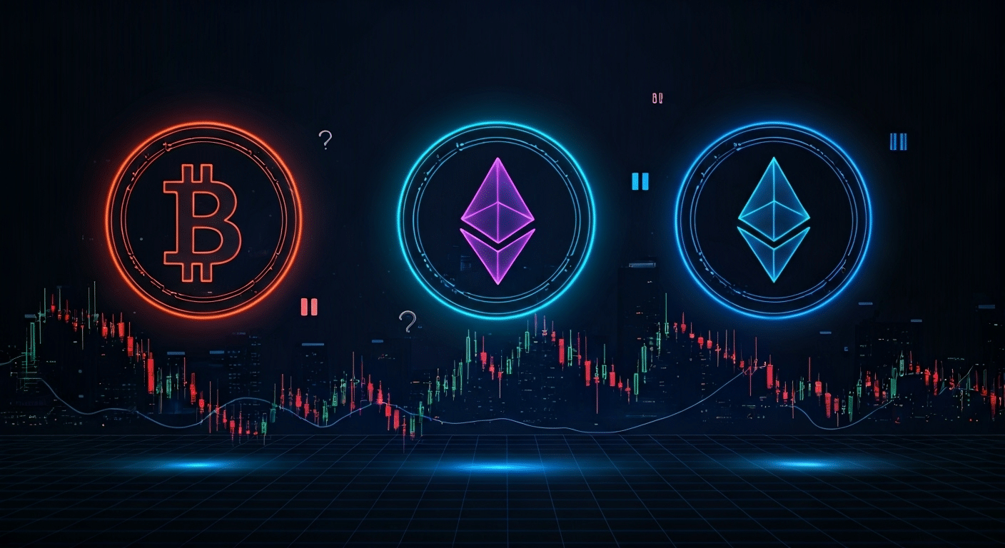 Crypto Market Hesitation: BTC, ETH, and TON's Uncertain Moves