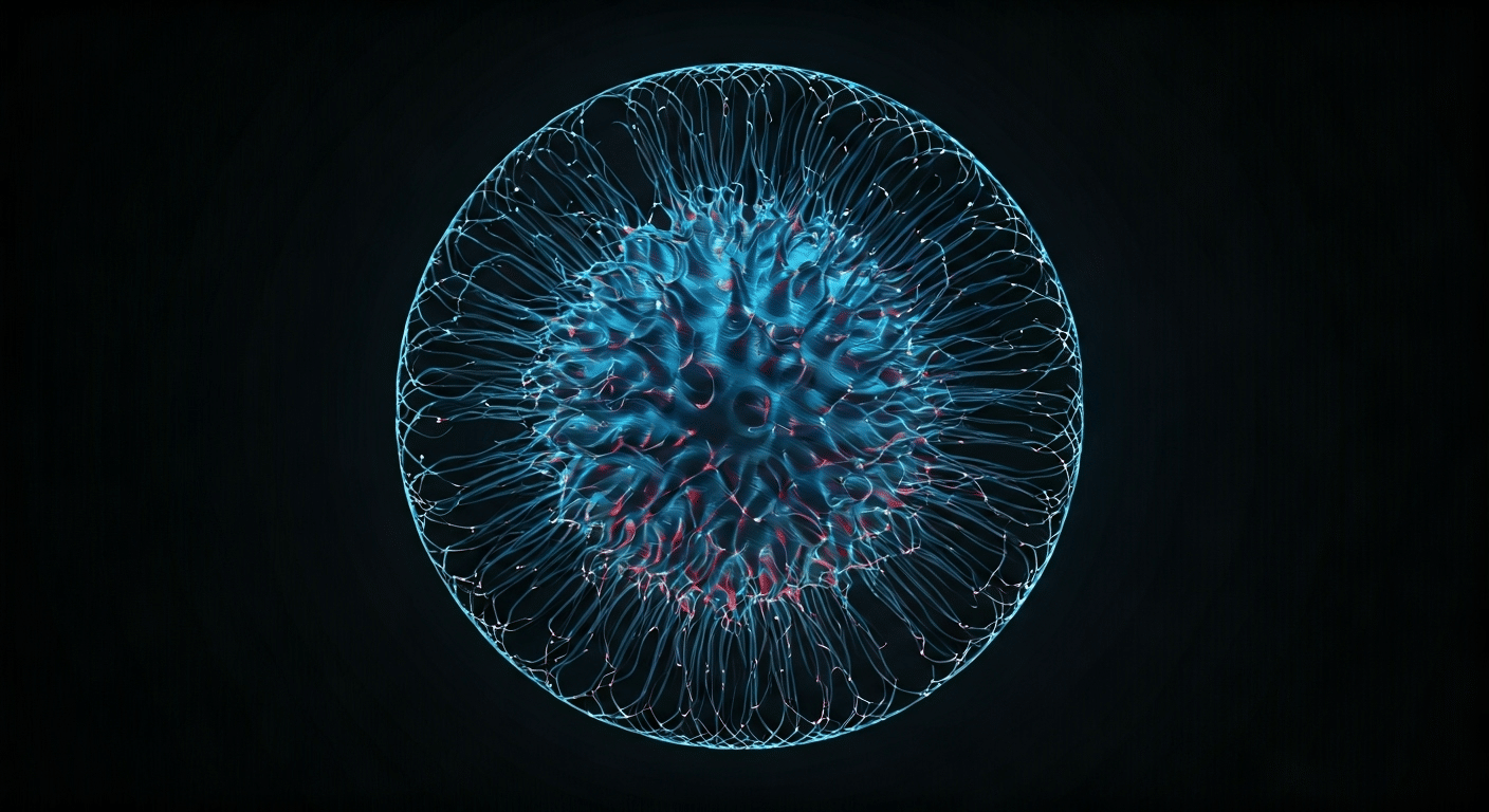 Eye-catching visual of AutoGPT and AI technology vibes