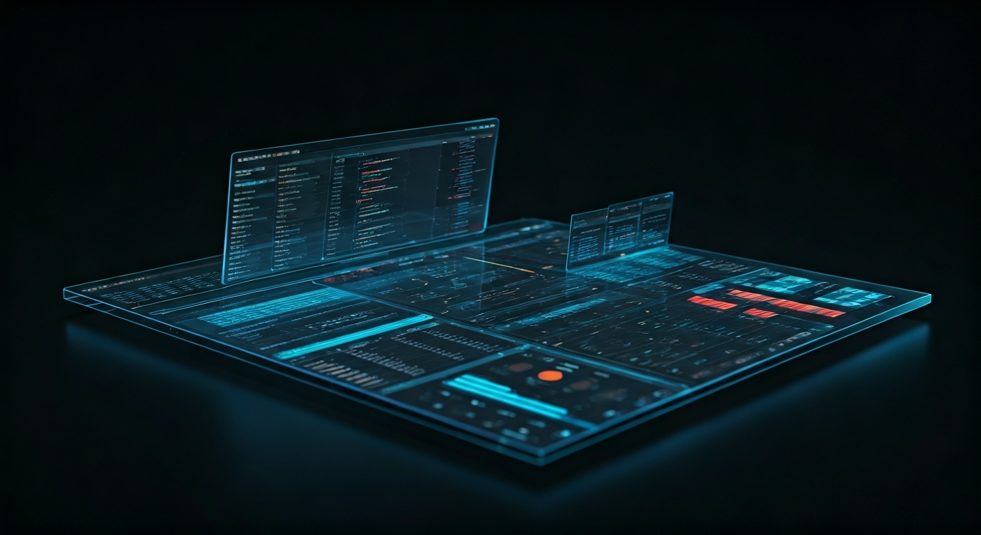 Cursor (AI Code Editor) AI technology illustration