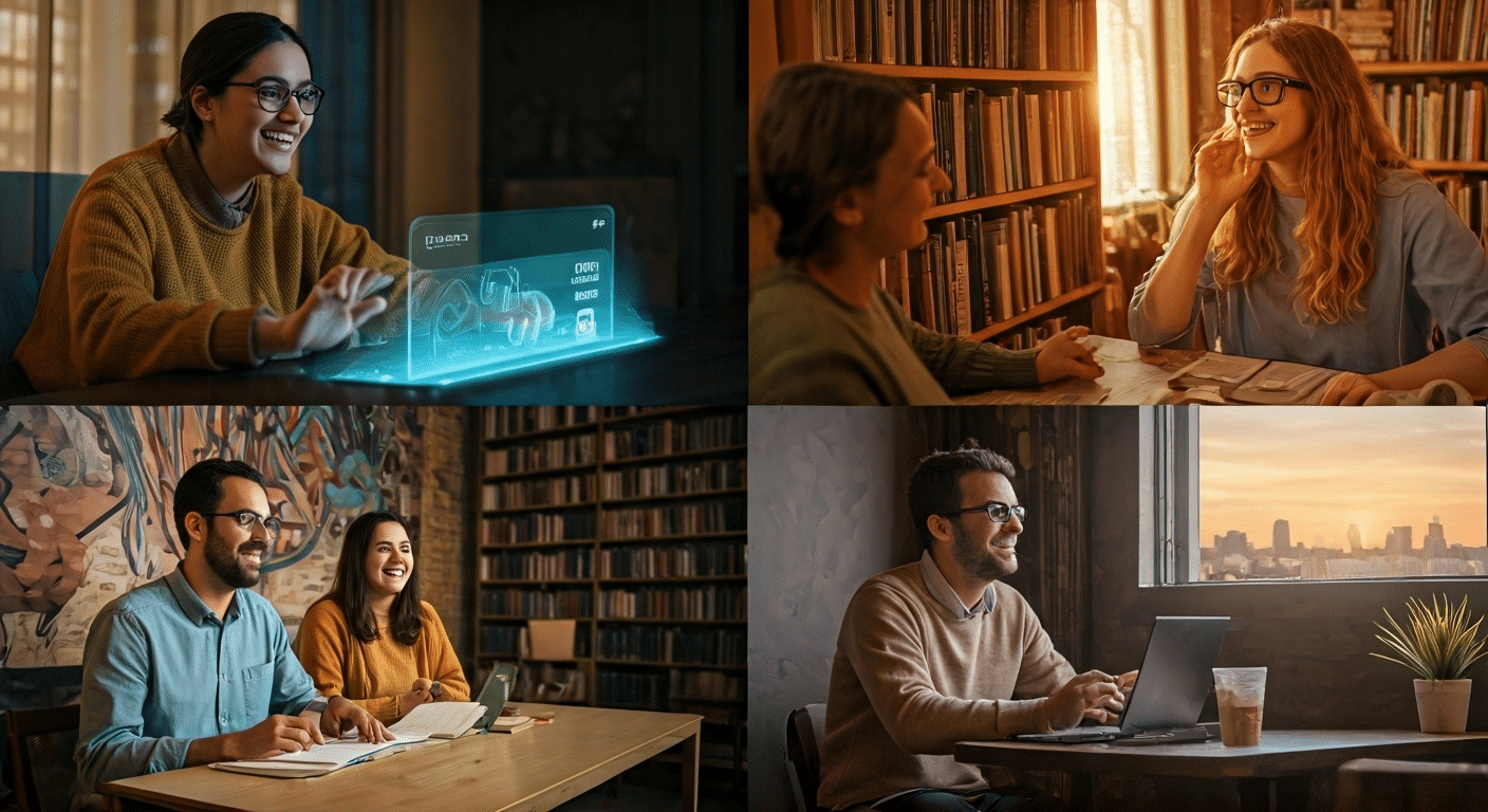 Eye-catching visual of AI Language Learning

Personalized AI Tools

2025 Learning Trends and lifestyle vibe