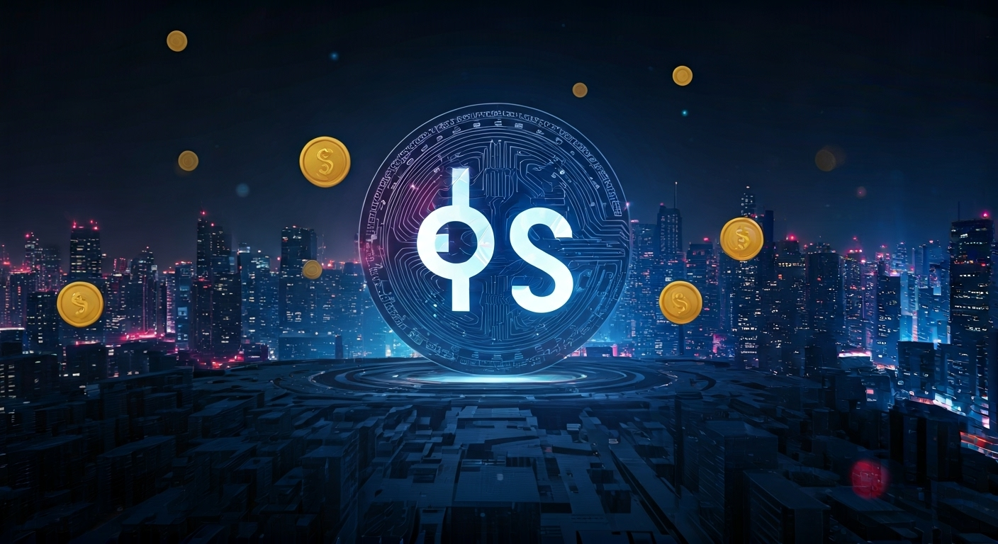 sUSDS SUSDSの世界観と仮想通貨らしさが伝わるビジュアル