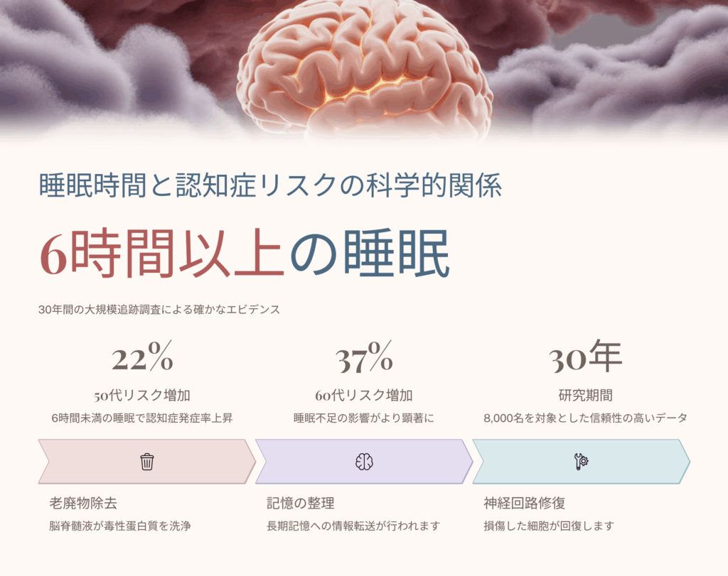 睡眠と認知症の関係