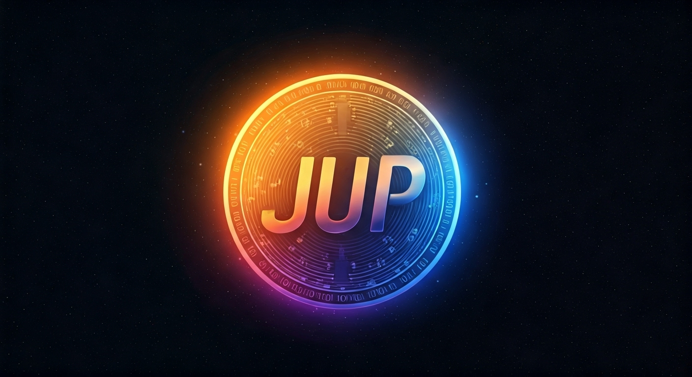 Jupiter JUPの世界観と仮想通貨らしさが伝わるビジュアル