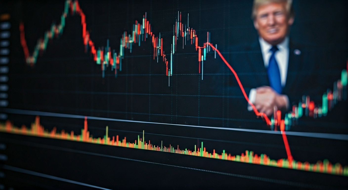 WLFI急落！トランプ支持の仮想通貨は反発なるか？8200万ドルの流出も