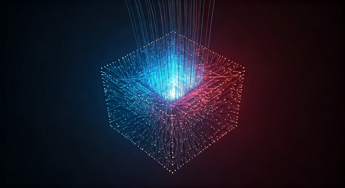 Eye-catching visual of Ideogram and AI technology vibes