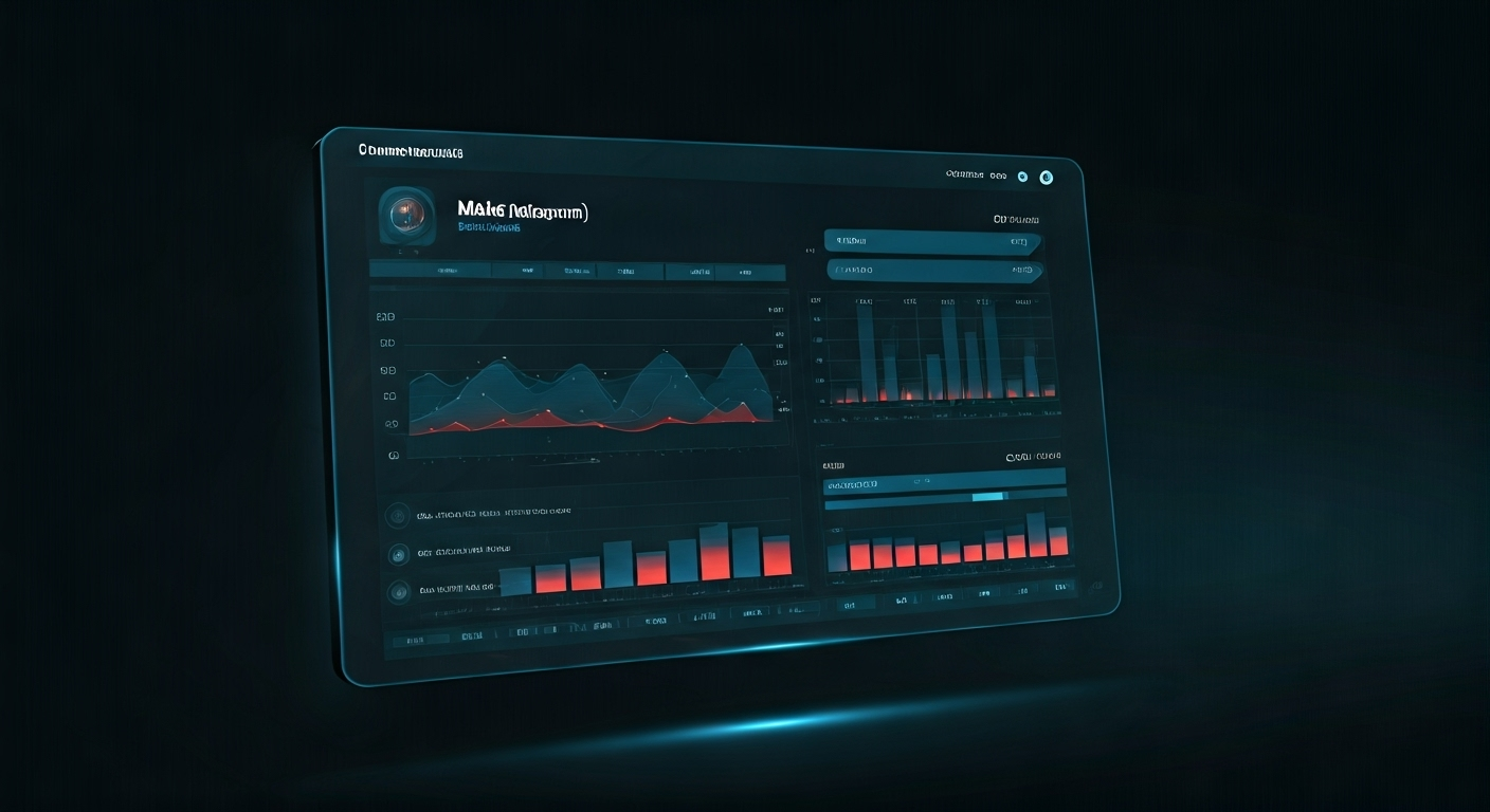 Make (Integromat) AI technology illustration