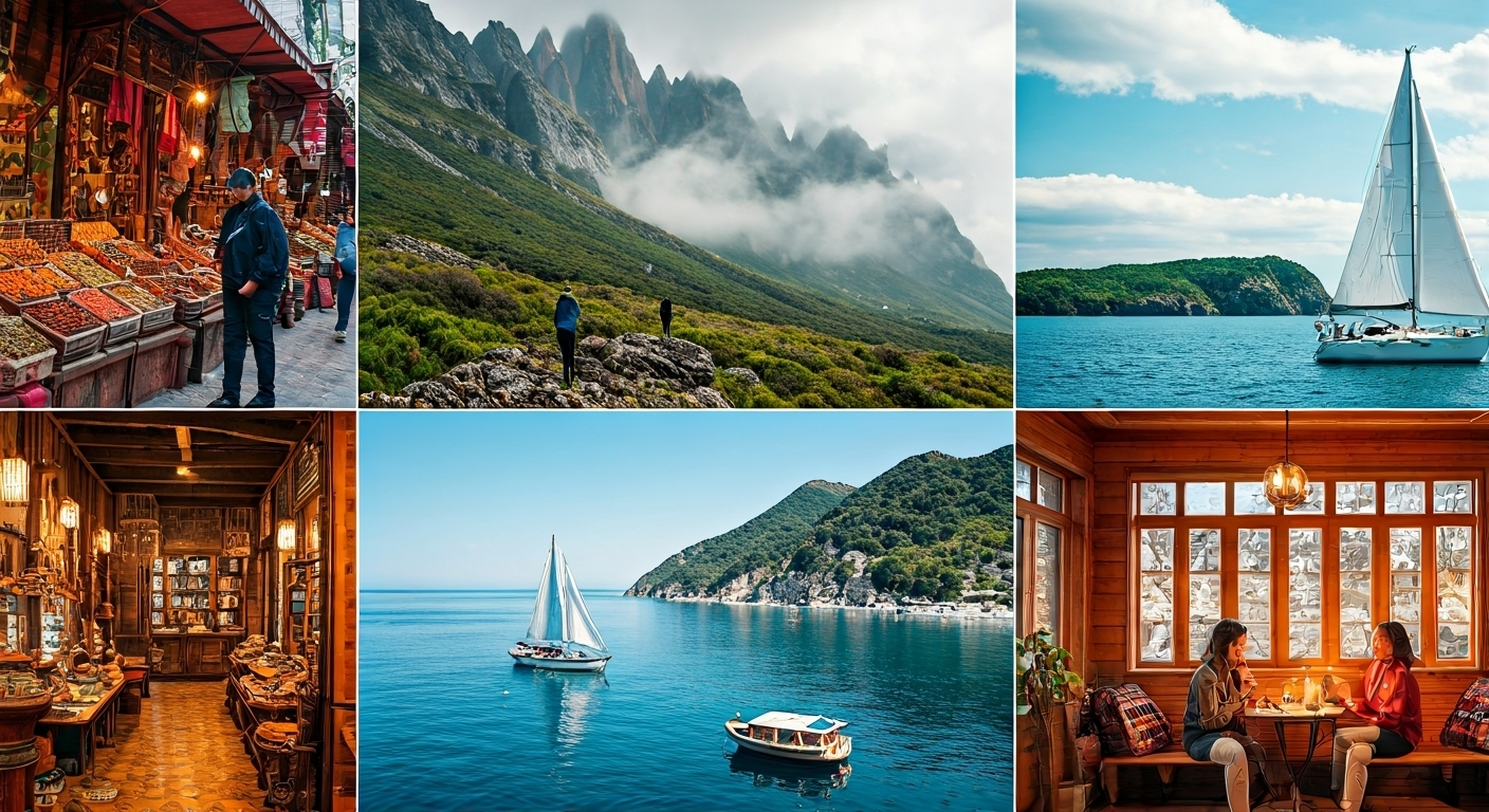Eye-catching visual of 2025 Travel Destinations Trending Vacation Spots Popular Travel Trends and lifestyle vibe