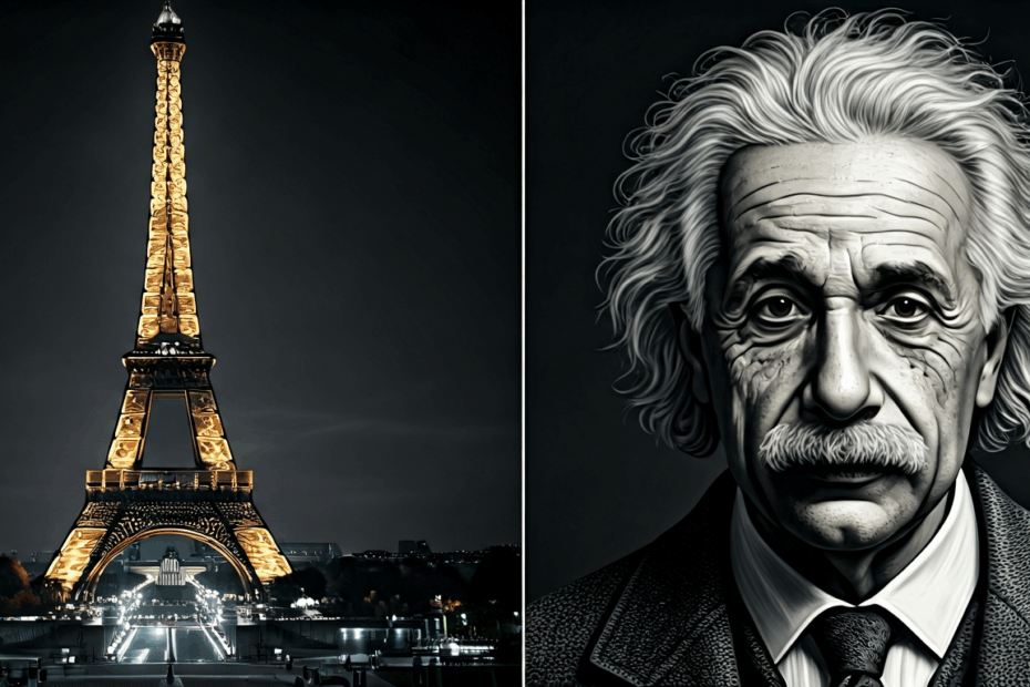 AI Art Precision Test: Can Image Models Nail Einstein, Eiffel Tower, & More?