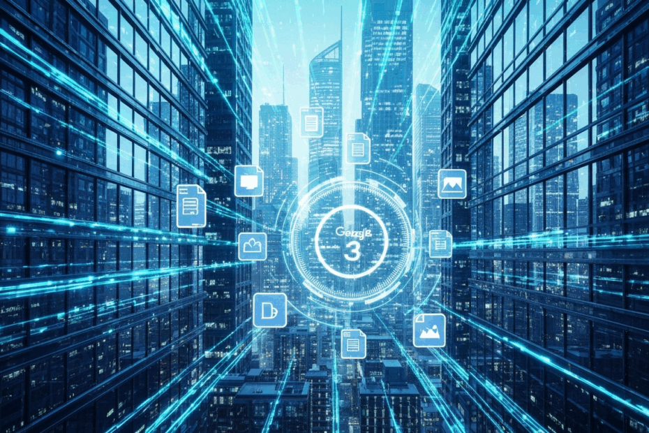 Google Gemini 3発表！AI資料作成の未来を切り開くか？