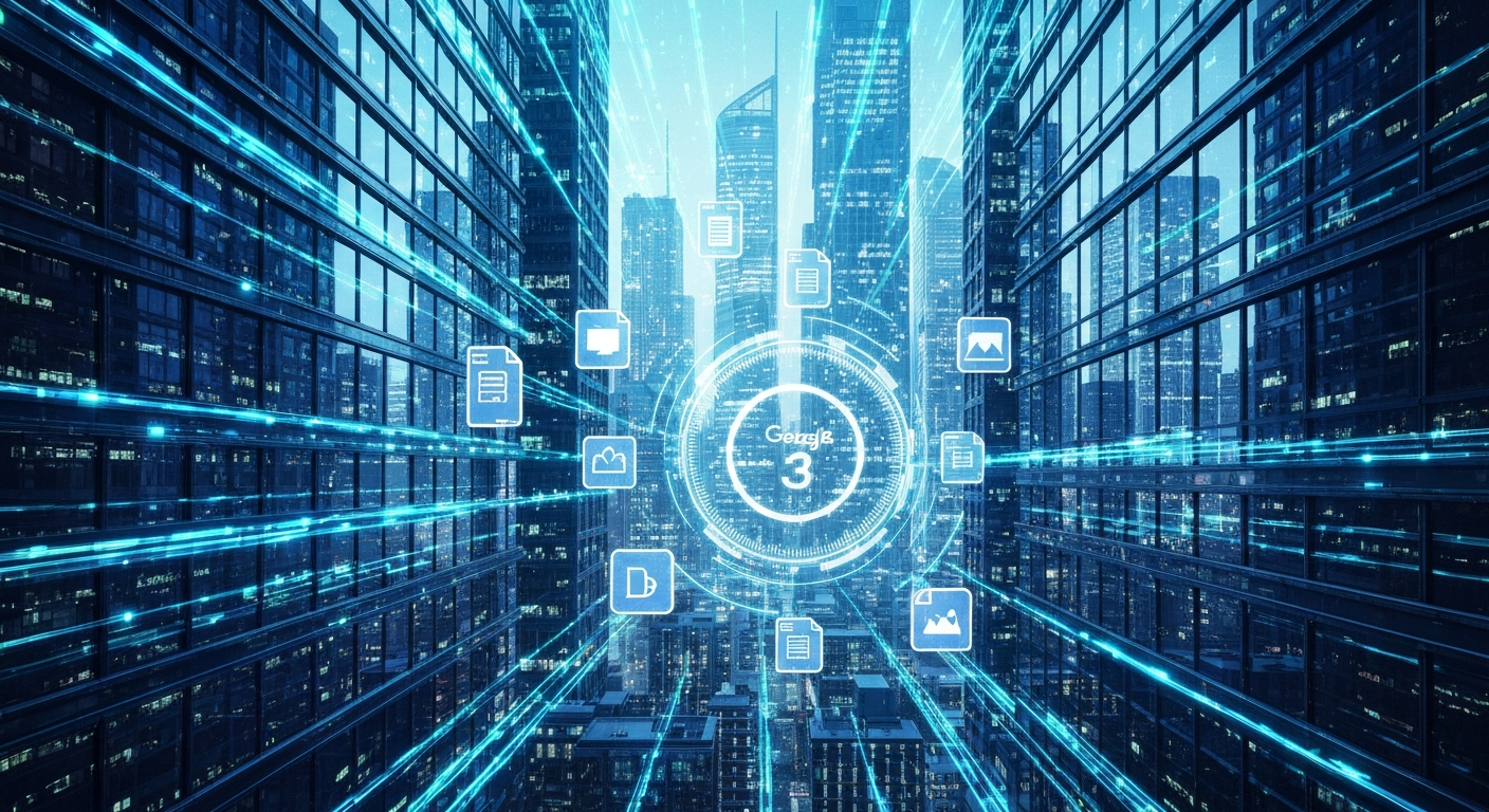 Google Gemini 3発表！AI資料作成の未来を切り開くか？