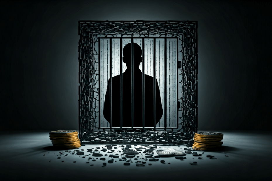 衝撃!Wolf Capital CEO、940万ドル仮想通貨詐欺で懲役5年の実刑判決