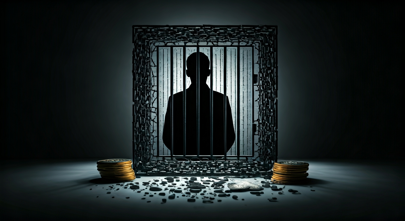 衝撃！Wolf Capital CEO、940万ドル仮想通貨詐欺で懲役5年の実刑判決