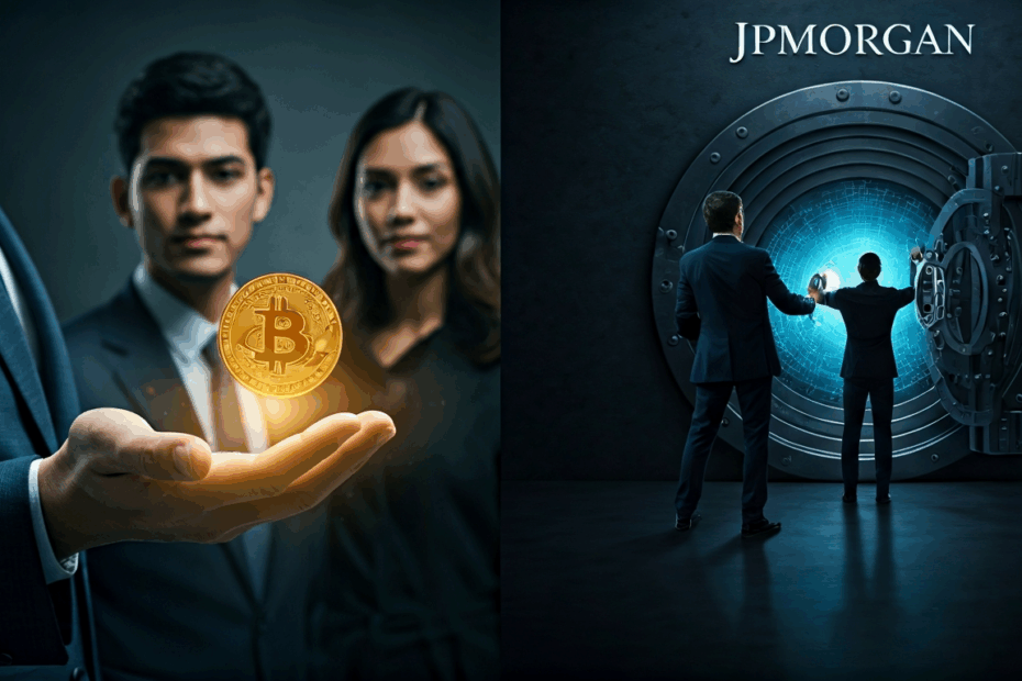 JPMorganの二面性:ビットコインレバレッジを個人に提供、一方仮想通貨CEOの口座は閉鎖