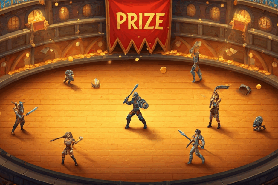 RavenIdle Launches $10K Gladiator Arena Season 1