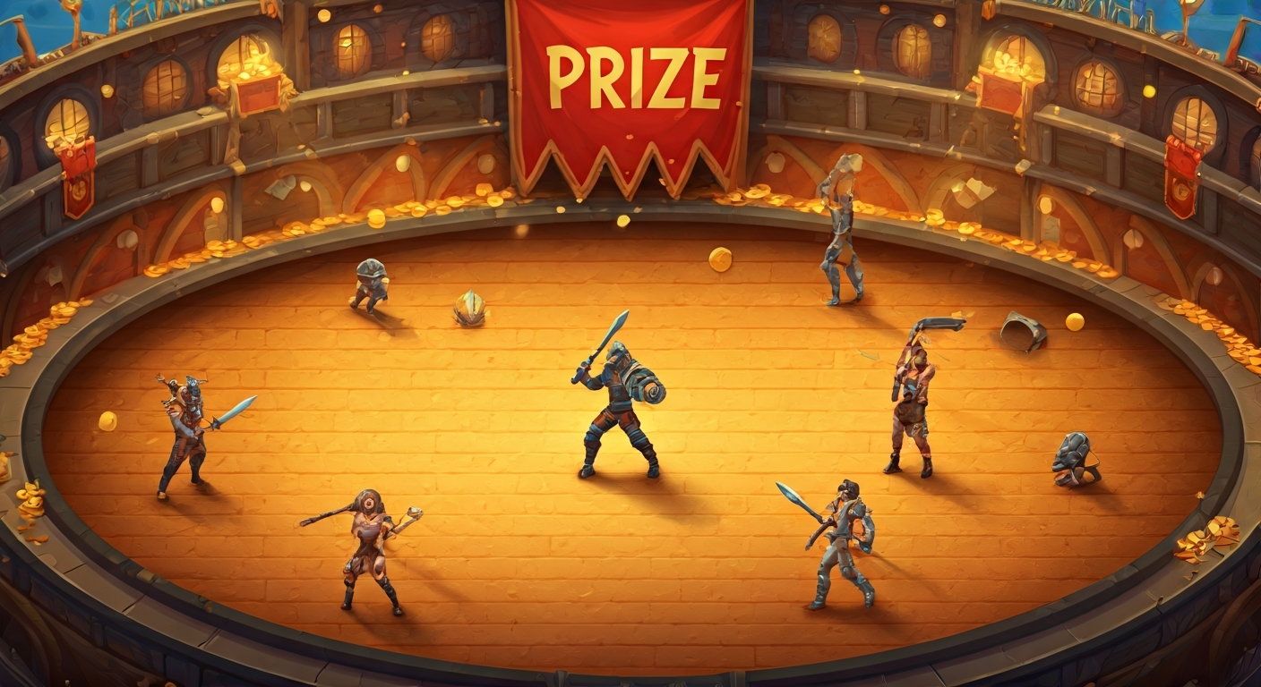 RavenIdle Launches $10K Gladiator Arena Season 1