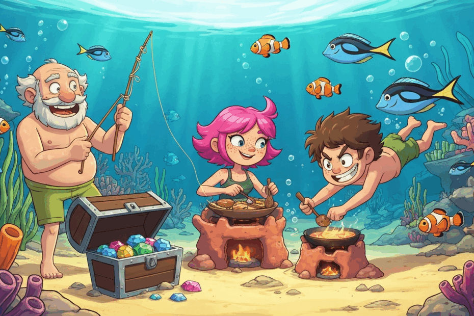 Fishing Frenzy Chapter 2: Dive In and Earn Rewards!