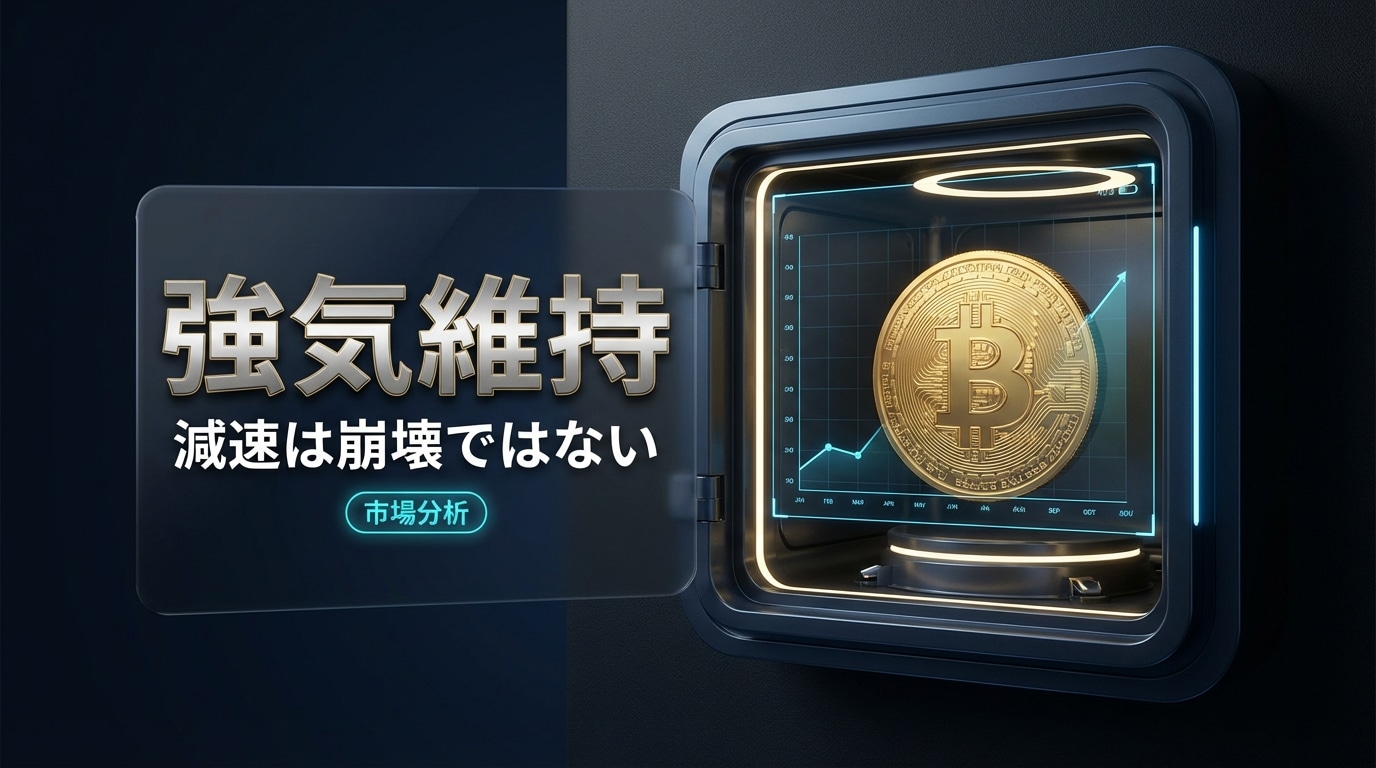 비트코인 강기 시세는 감속·붕괴가 아니다? 시장 분석 | 암호화폐 뉴스