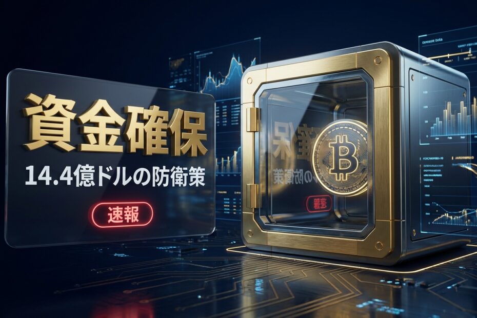 Critical MSTR Update: $1.44B Cash Reserve & New Bitcoin Buy to Stop the Crash