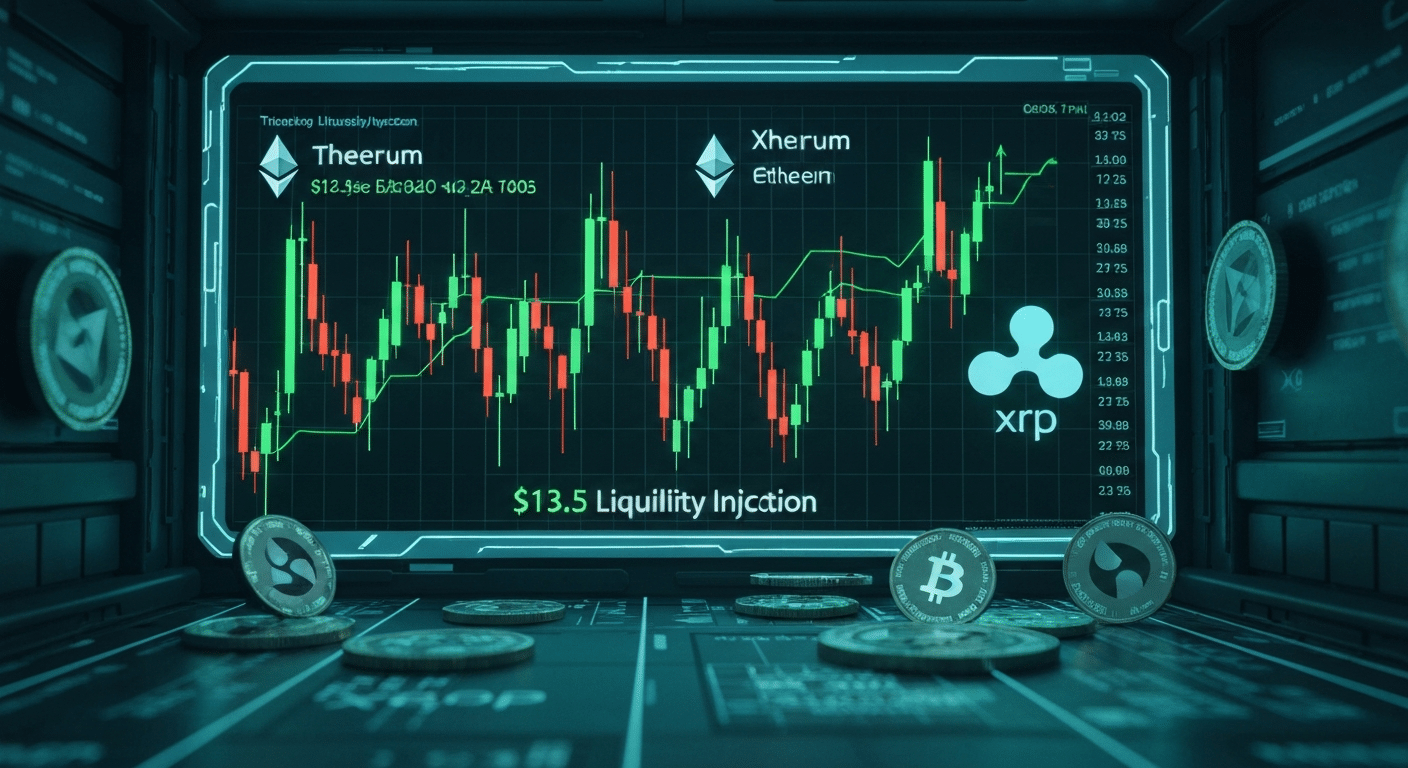 XRP 10%高騰と市場回復：リップル10億XRP解除、BTC急騰 | AI News