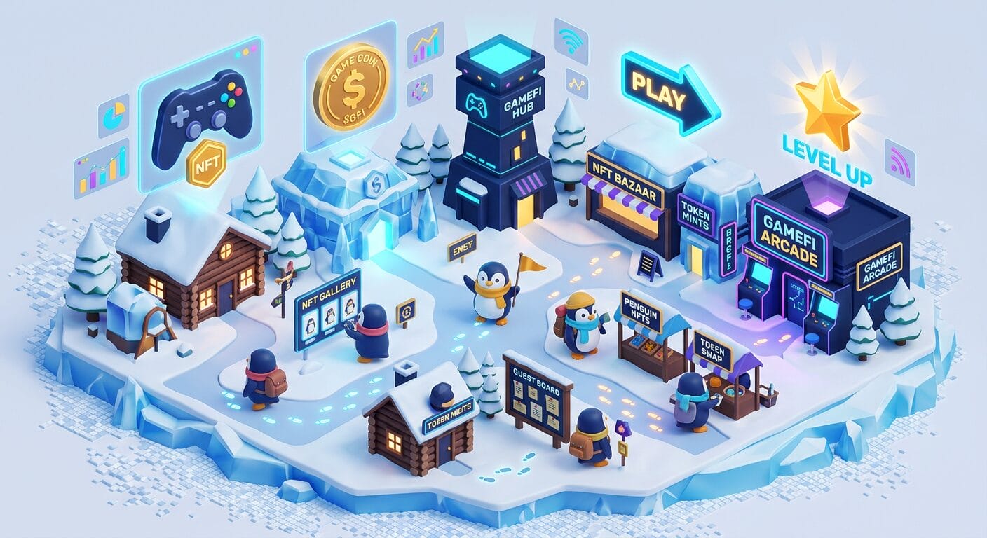 Pudgy World ローンチ日の概要図解